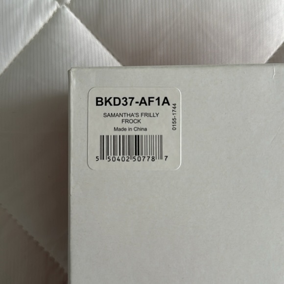 American Girl BeForever Samantha’s Frilly Frock NEW in box retired 2017 - Picture 6 of 6